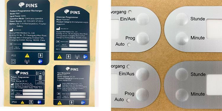 electrical control panel labels