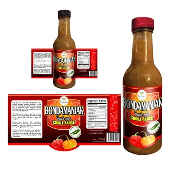 Make your own self adhesive food labels